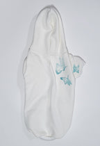 Butterfly Hand Printed Dog Hoodie