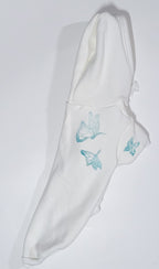 Butterfly Hand Printed Dog Hoodie