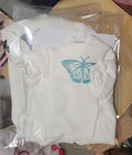 Butterfly Hand Printed Dog Hoodie