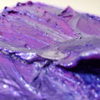 Purple Sage - Impasto Painting
