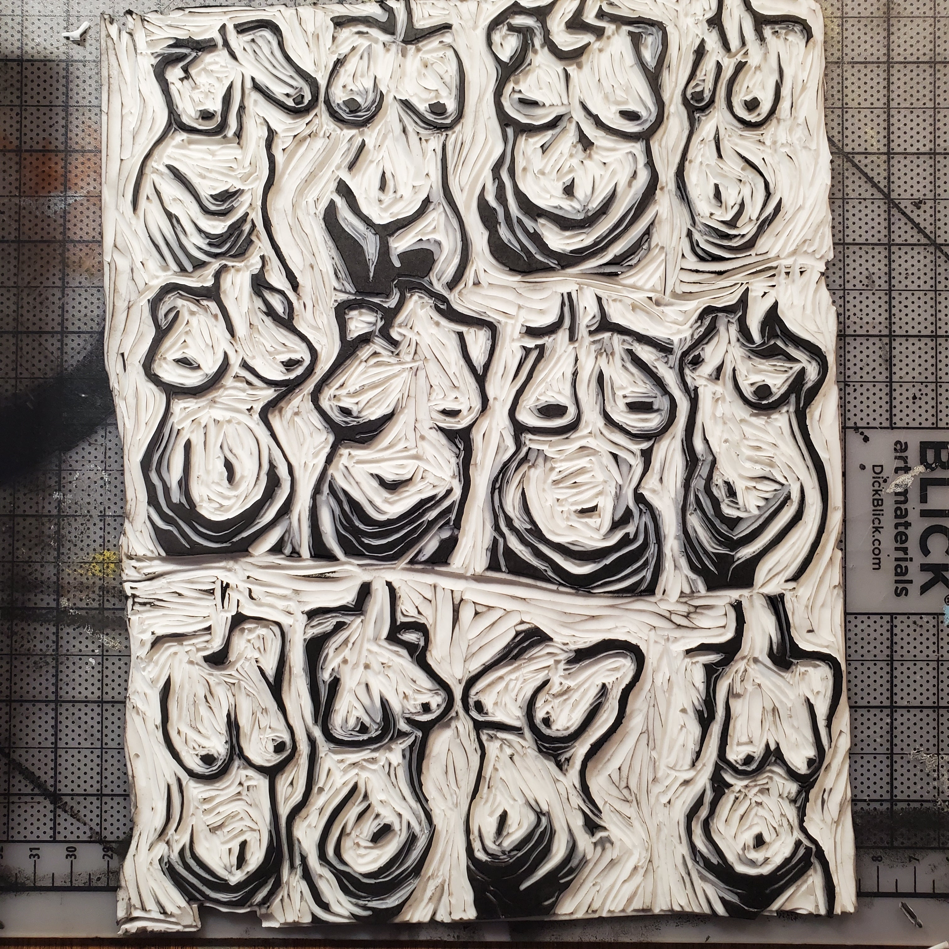 Beautiful Bodies - Hand Printed Bandana