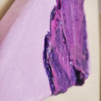 Purple Sage - Impasto Painting