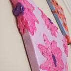 Pink Current - Impasto Painting
