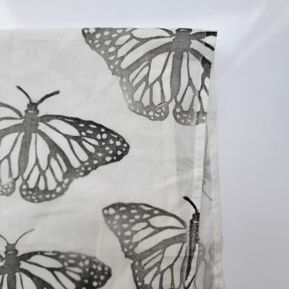 Butterflies - Hand printed Organic Cotton Bandana