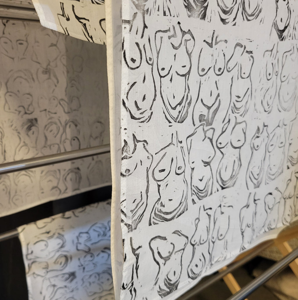 Beautiful Bodies - Hand Printed Bandana