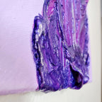 Purple Sage - Impasto Painting