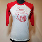 Spirit Eyes - Hand Printed Baseball Tee (Youth)