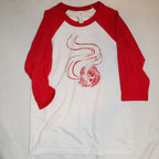 Spirit Eyes - Hand Printed Baseball Tee (Youth)