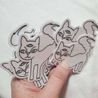 Ampersand the Cat - Sticker