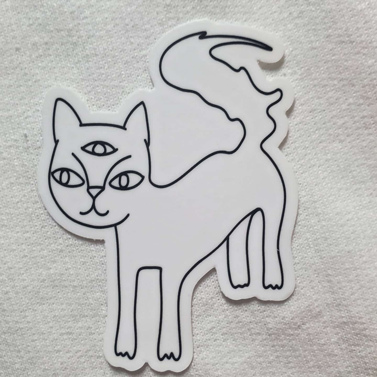 Ampersand the Cat - Sticker