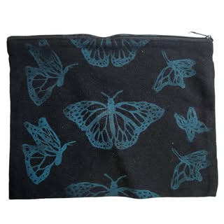 Butterflies - Canvas Bag Pouch