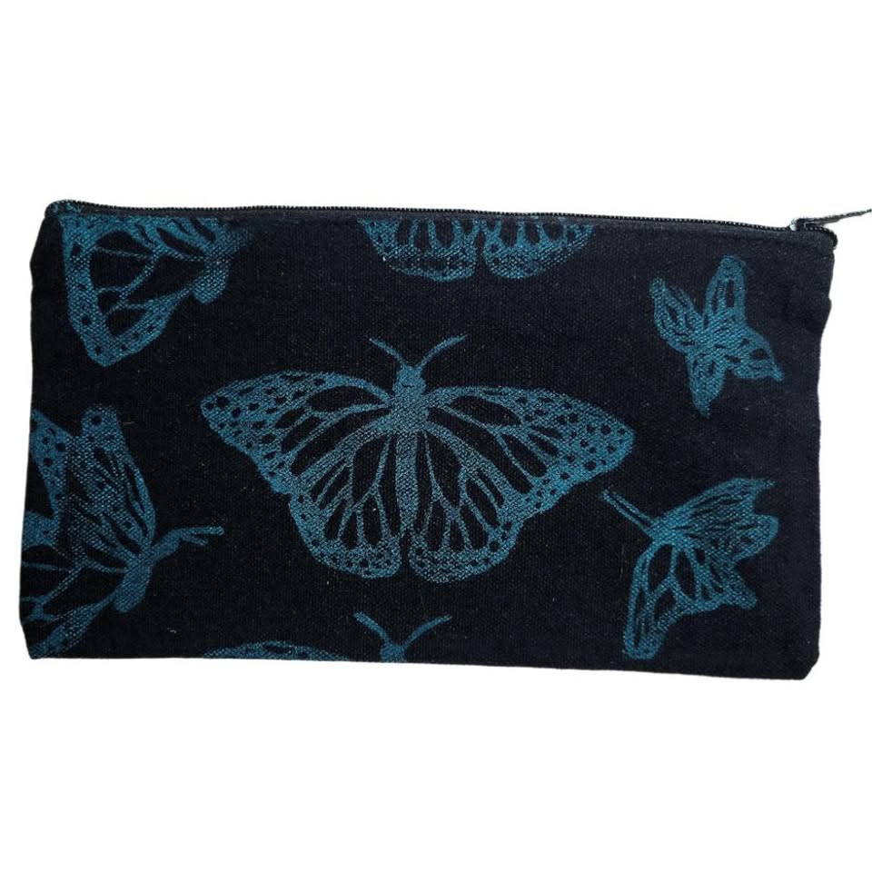 Butterflies - Canvas Bag Pouch