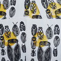 Cicadas 13 Ways - Linoleum Block Print