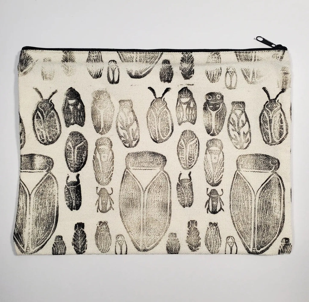 Cicadas 13 Ways - Canvas Bag Pouch