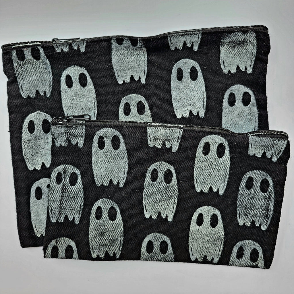 Ghost - Black Canvas Bag Pouch
