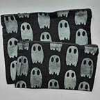 Ghost - Black Canvas Bag Pouch