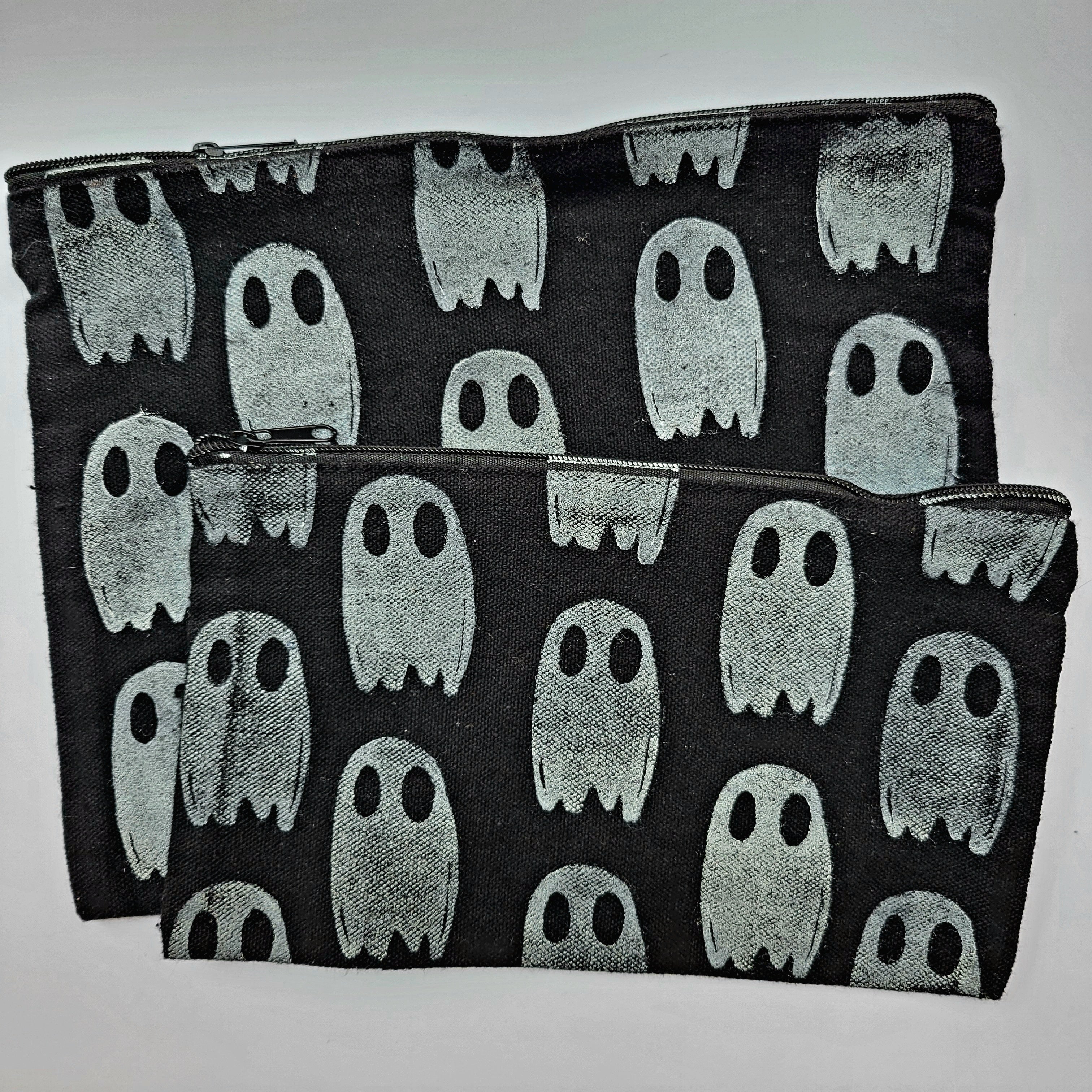 Ghost - Black Canvas Bag Pouch