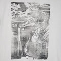 Kaiju Dragon in Seattle - Hand Printed - Gildan T-Shirt (Adult S, M, L, XL)