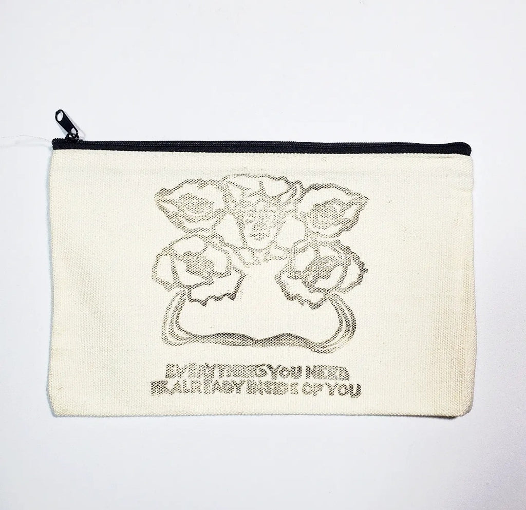 Everything You Need is Already Inside of You - Canvas Bag Pouch