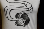 Spirit Eyes - Hand Printed Baseball Tee