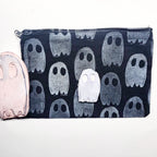 Ghost - Black Canvas Bag Pouch