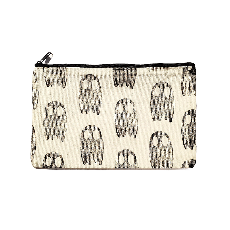Ghost - Canvas Bag Pouch