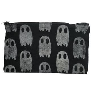 Ghost - Black Canvas Bag Pouch