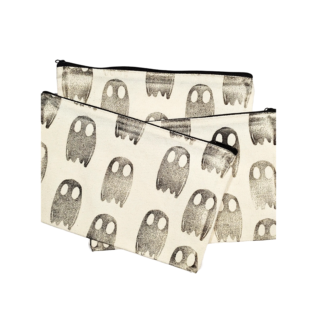 Ghost - Canvas Bag Pouch