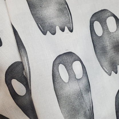 Ghosts - Hand printed Organic Cotton Bandana