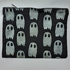 Ghost - Black Canvas Bag Pouch
