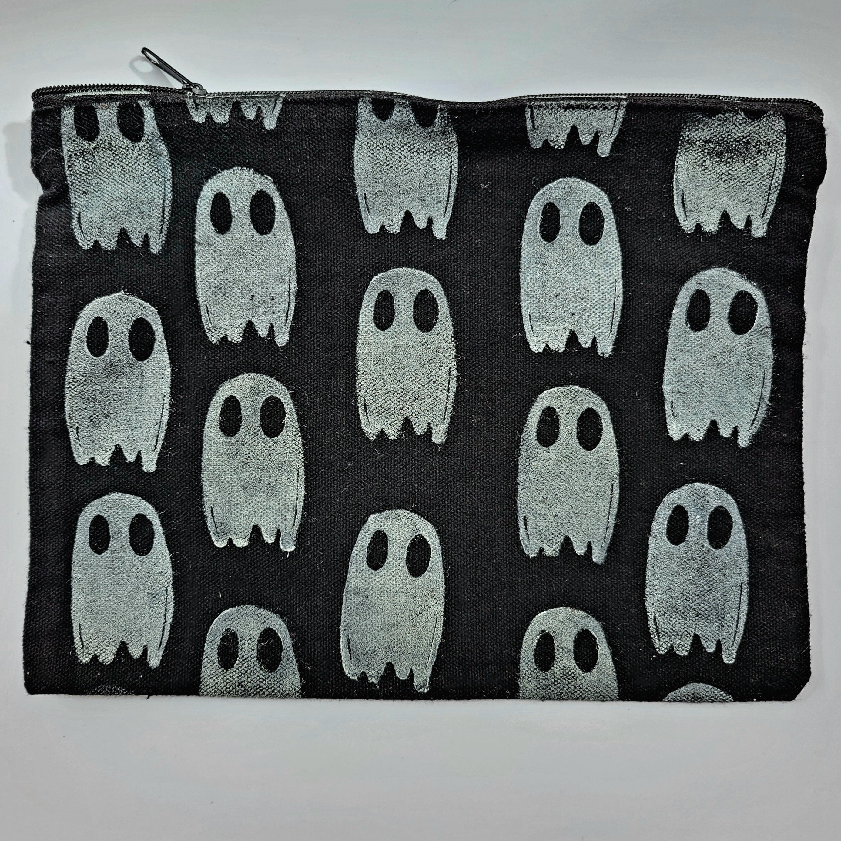 Ghost - Black Canvas Bag Pouch