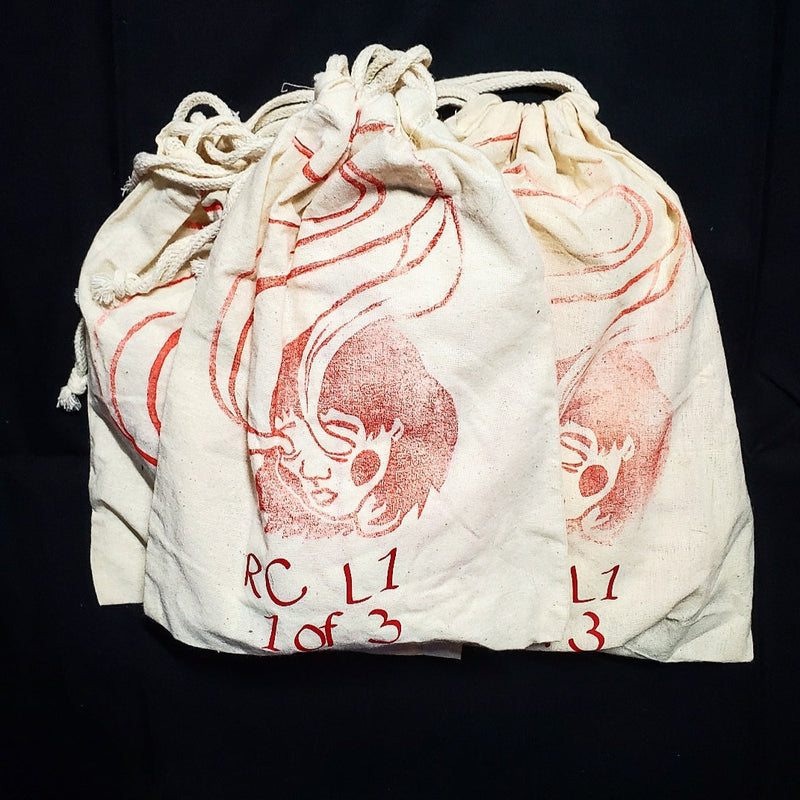 Spirit Eyes - Hand Printed Baseball Tee (Youth)