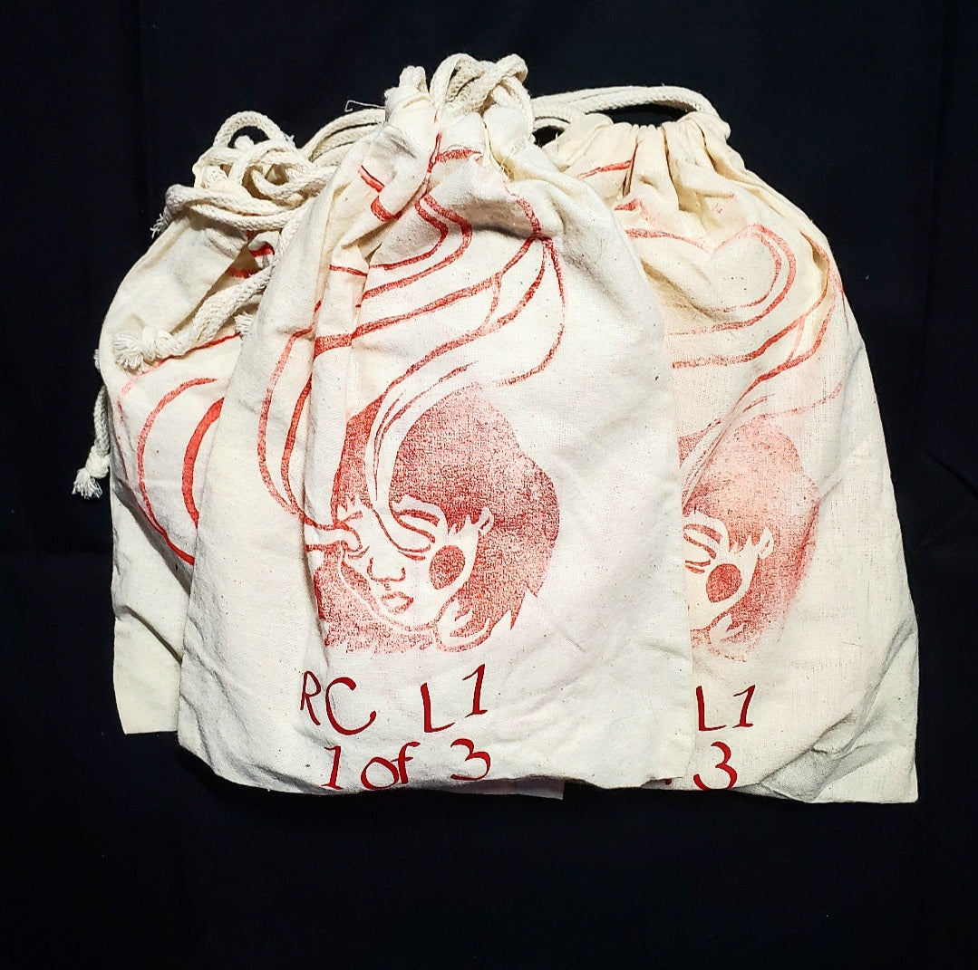Spirit Eyes - Hand Printed Baseball Tee (Youth)