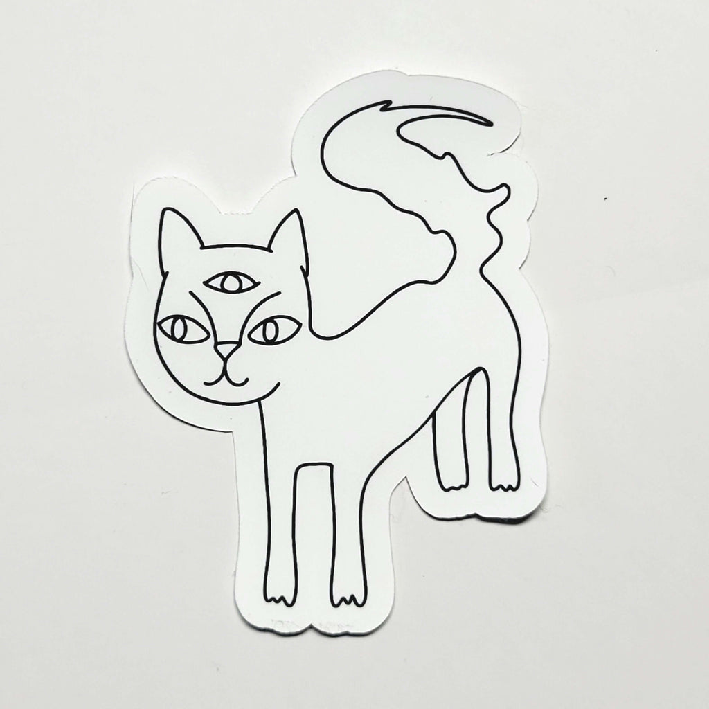 Ampersand the Cat - Sticker