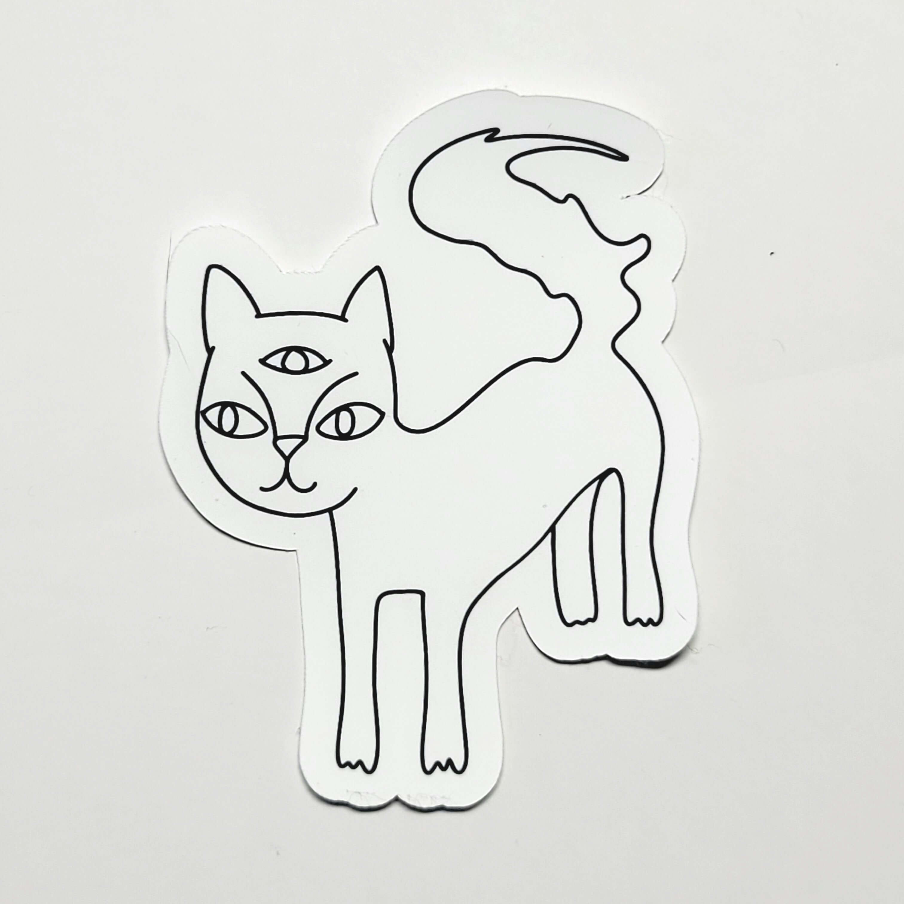 Ampersand the Cat - Sticker