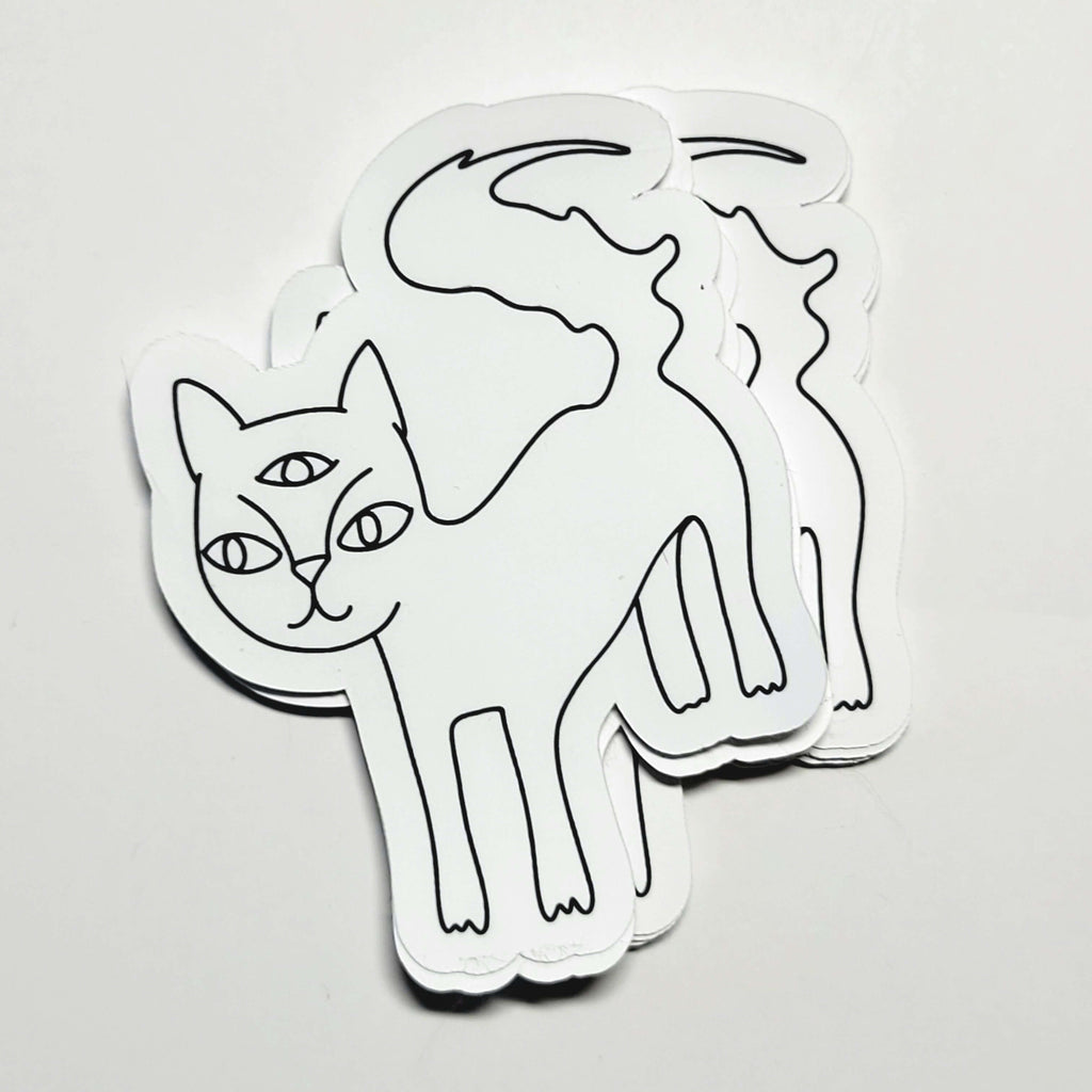 Ampersand the Cat - Sticker