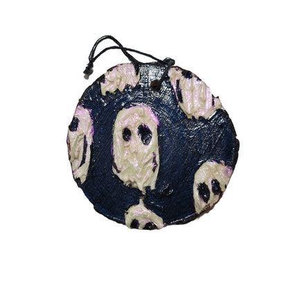 Ghosts - Wooden Impasto Ornament