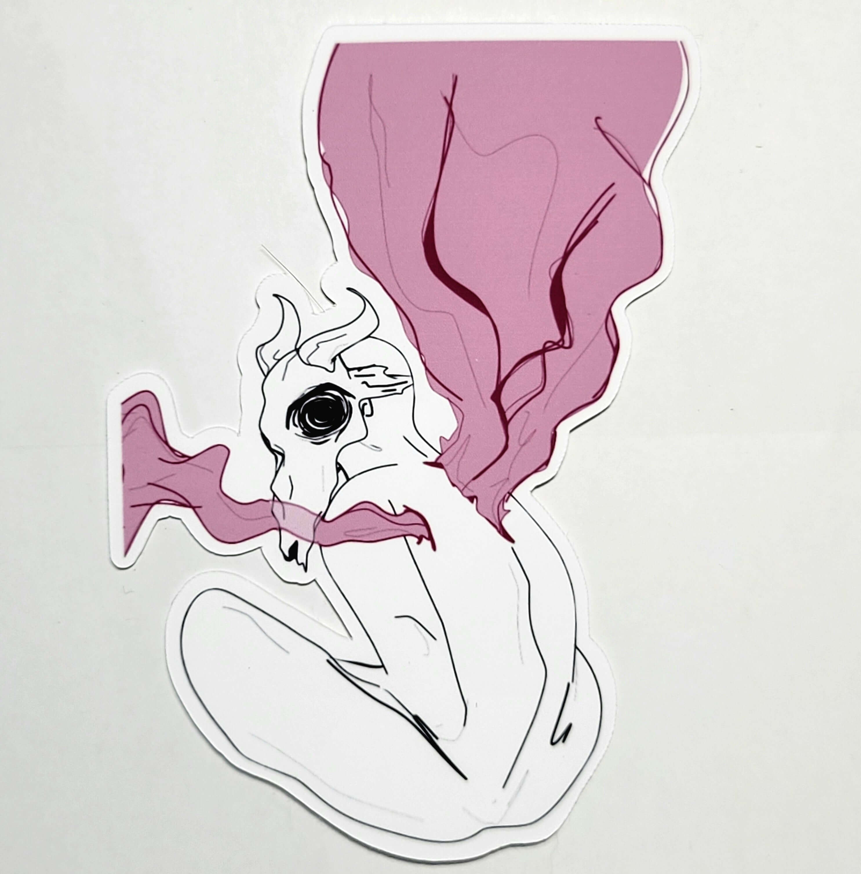 Go Away - Sticker