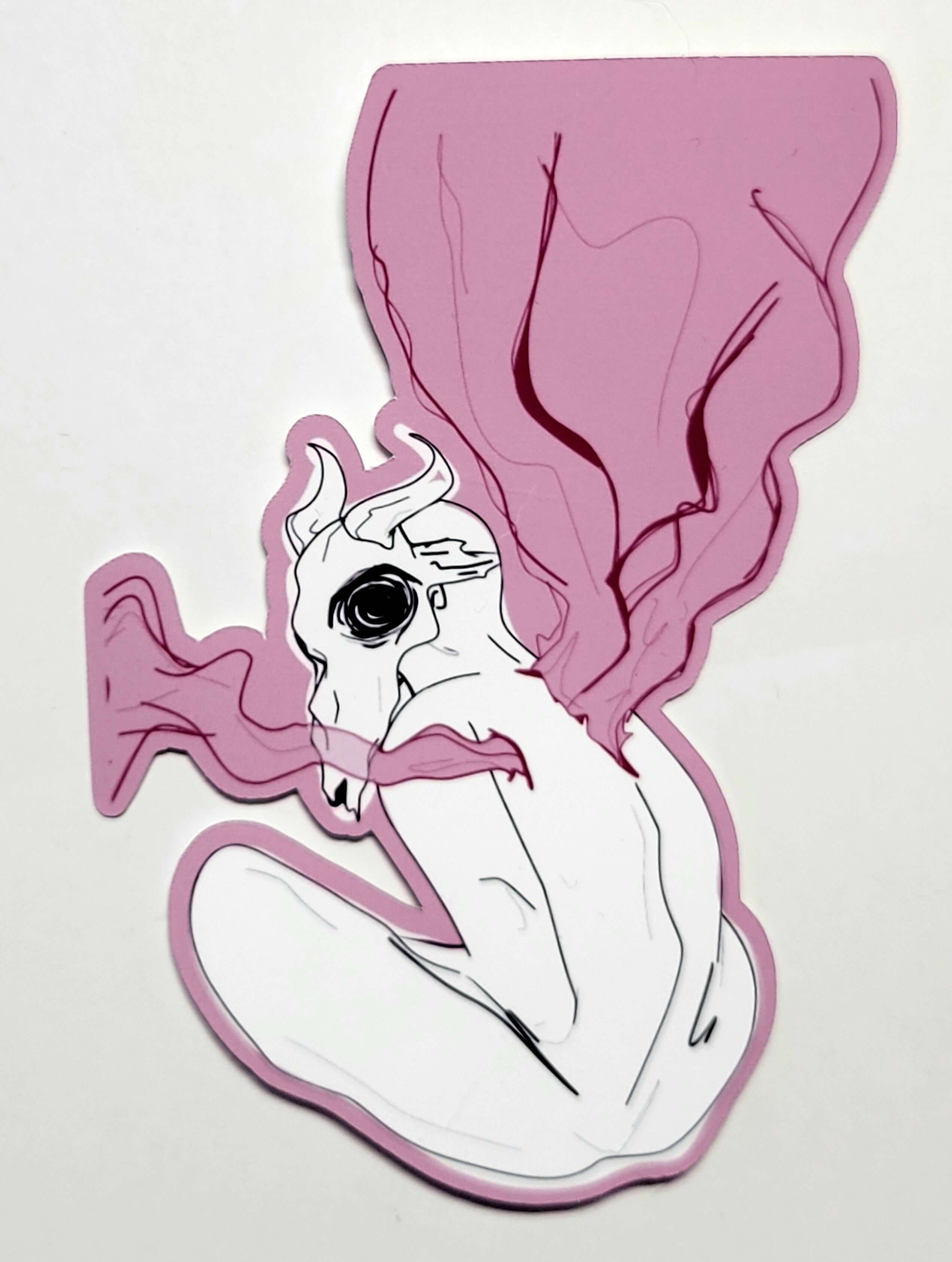 Go Away - Sticker