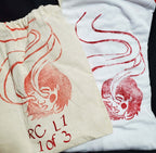 Spirit Eyes - Hand Printed Baseball Tee (Youth)