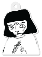 Strange Girl - Keychain