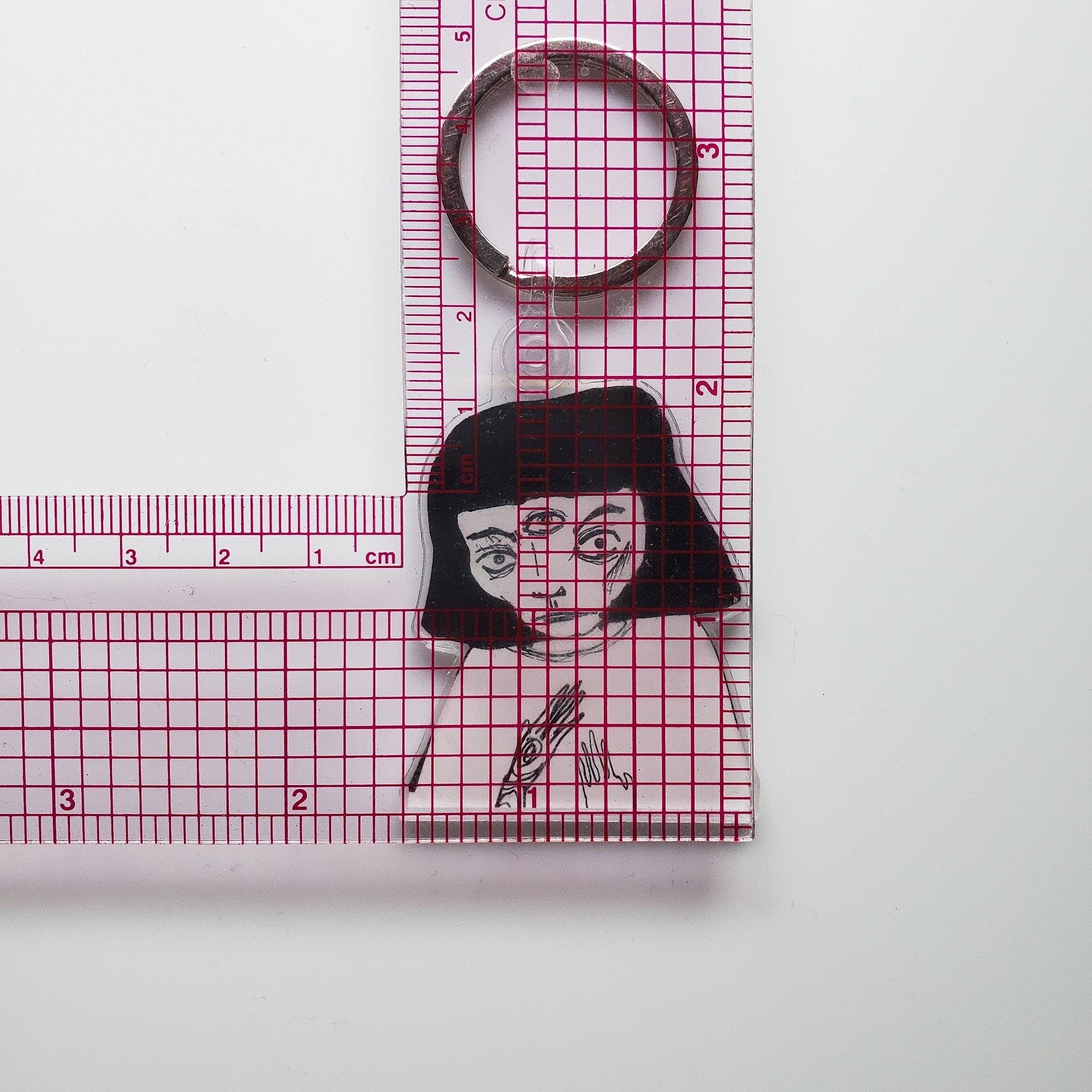 Strange Girl - Keychain