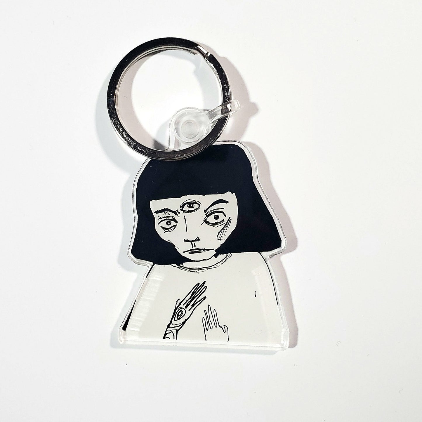 Stange Girl Keychain