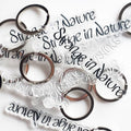 Strange in Nature Logo - Keychain