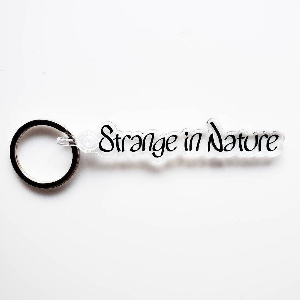 Strange in Nature Logo - Keychain