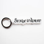 Strange in Nature Logo - Keychain