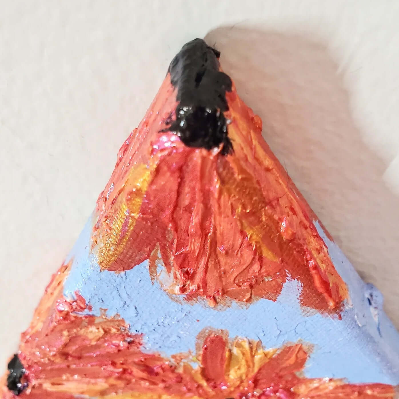 Orange Poppies - Impasto Painting