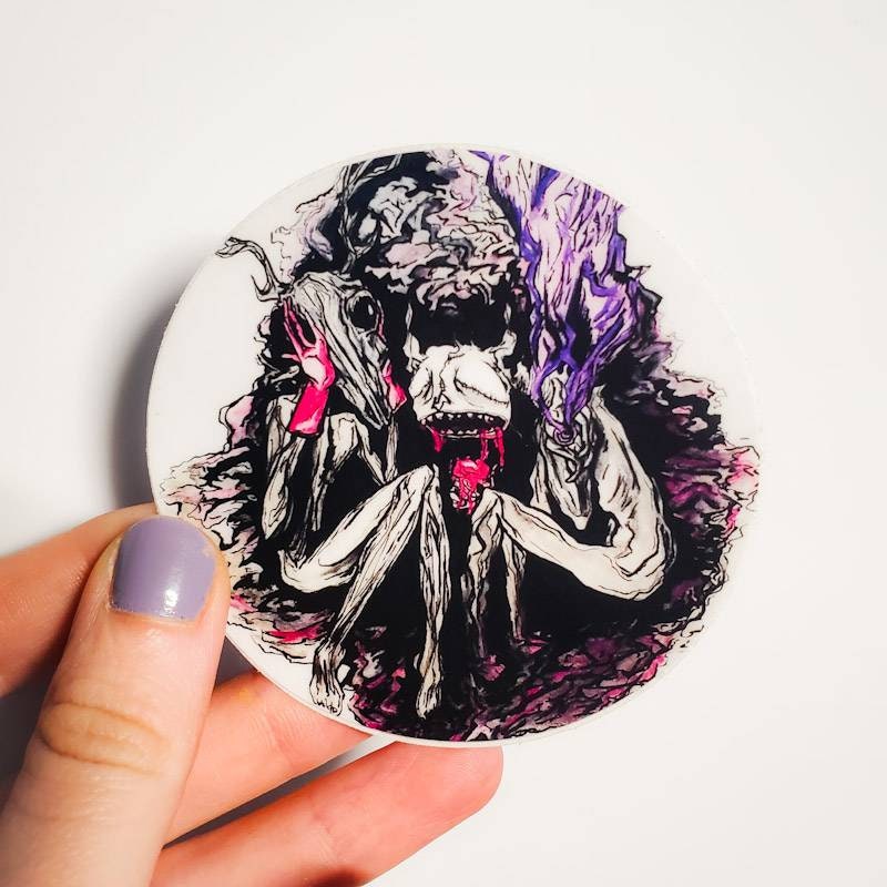 Twin Djinn - Sticker