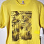 Seattle Dragon & Space Needle - Hand Printed Yellow Tee - Strange in Nature