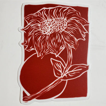 Sunflower - Vinyl Sticker - Strange in Nature